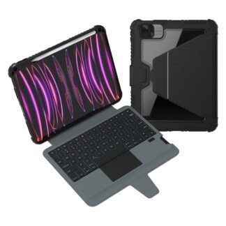 Nillkin Bumper Link Keyboard Case (Backlit Version) for iPad 10.9 2022/11 2025 Black