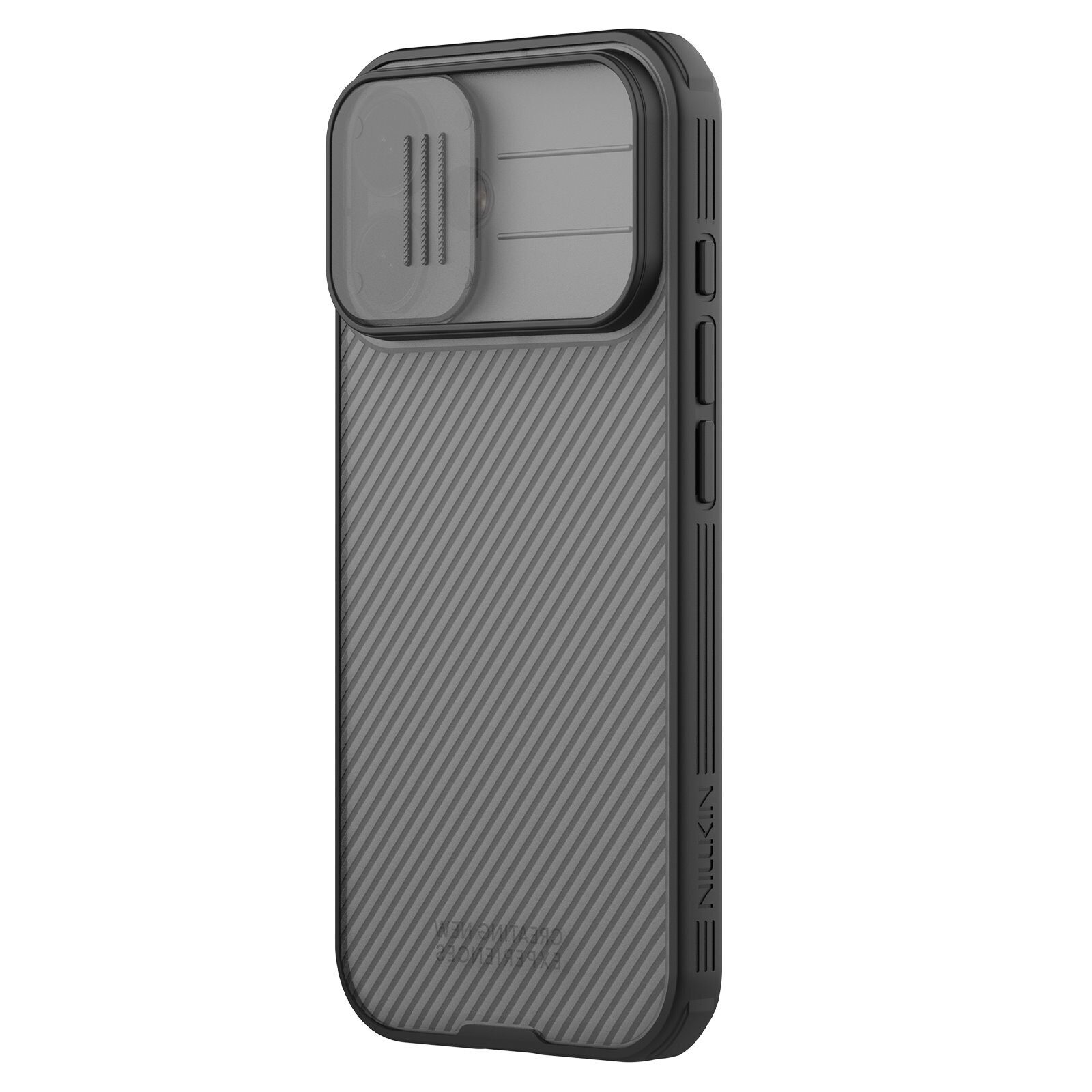 Nillkin CamShield PRO Case for Apple iPhone 17 Transparent Black - imagine 2