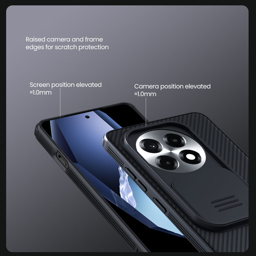 Nillkin CamShield PRO Hard Case for OnePlus 13R Black - imagine 4