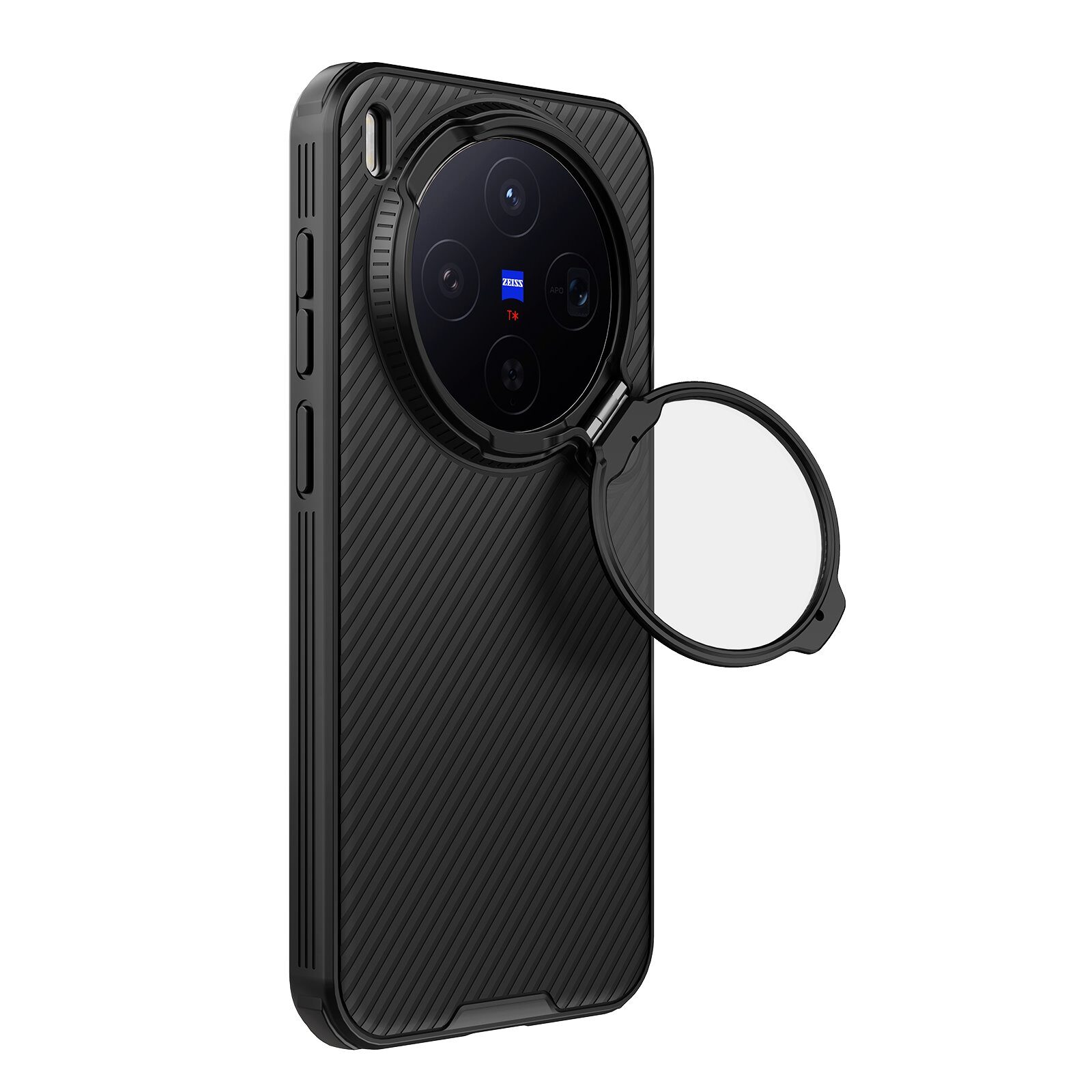 Nillkin CamShield Prop Magnetic Case for Vivo X300 Black - imagine 2