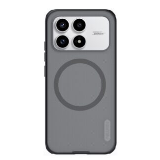 Nillkin Super Frosted PRO Magnetic Back Cover for Poco F8 Pro Transparent Black