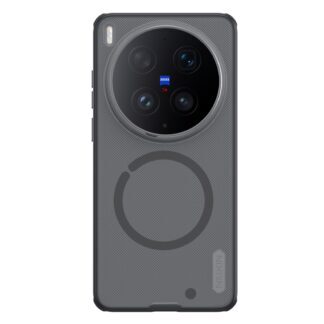 Nillkin Super Frosted PRO Magnetic Back Cover for Vivo X300 Ultra Transparent Black