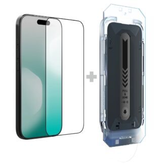 Nillkin Tempered Glass 2.5D CP+ PRO Black for Apple iPhone 17 (with applicator)