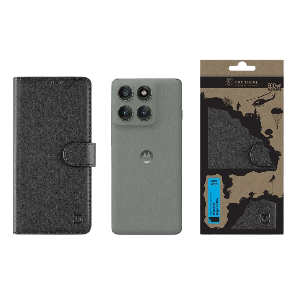 Tactical Field Notes Motorola Edge 60 Pro Black - imagine 3