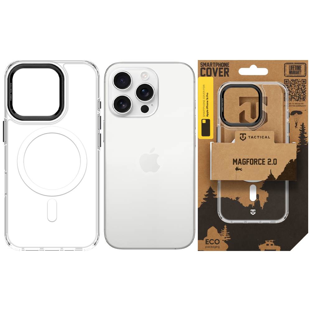 Tactical MagForce 2.0 Cover for Apple iPhone 16 Pro Black - imagine 6