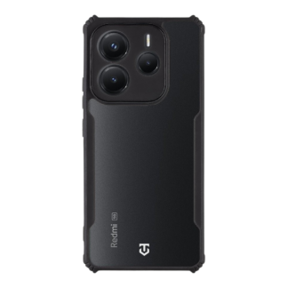 Tactical Quantum Stealth Cover for Xiaomi Redmi Note 14 5G Clear/Black