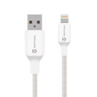 Tactical Stitch Thread Cable USB-A/Lightning 0.3m White