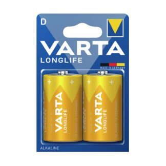 Varta Longlife D Battery 2pcs