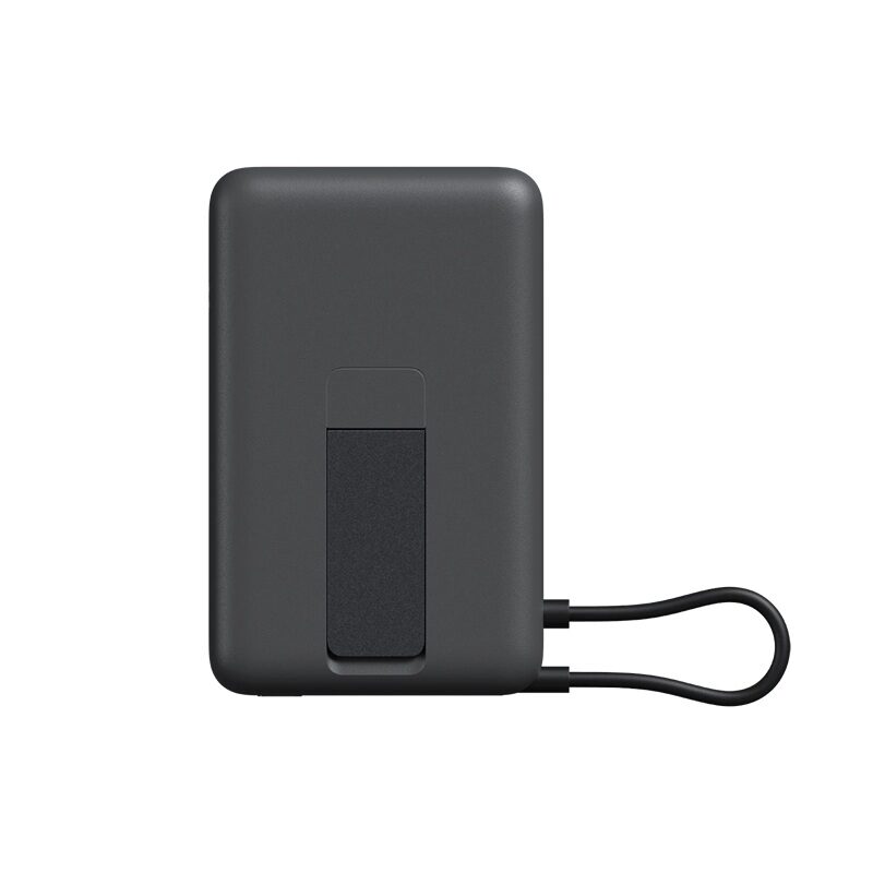 Xiaomi Magnetic Powerbank 33W 10000mAh with Integrated USB-C Cable and Stand Gray - imagine 2